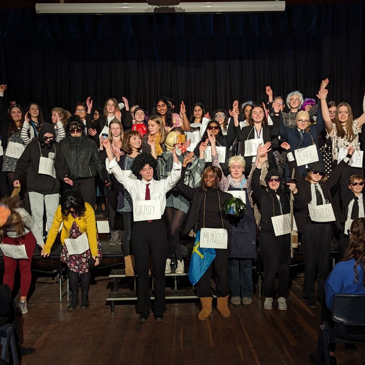 Rugby High School Iconic Sixth Form Entertainment performed!